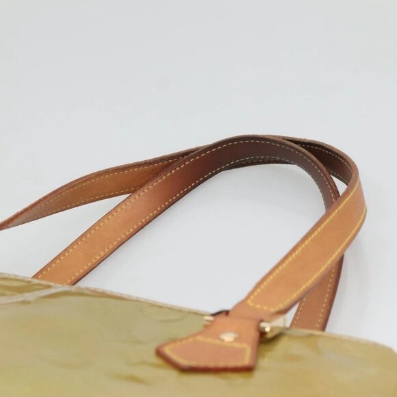 LOUIS VUITTON Monogram Vernis Houston Hand Bag Gris M91053 LV Auth ep9001 - Picture 9 of 16